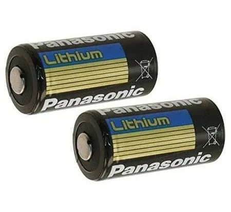 Panasonic CR123A 3V Lithium Batteries