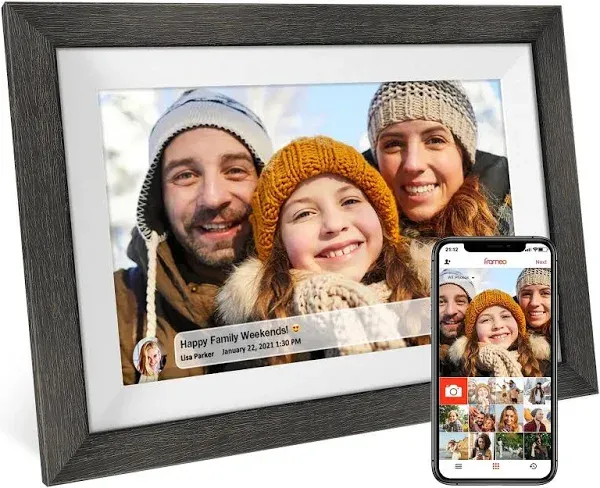 Frameo 10.1 inch Smart Digital Picture Frame