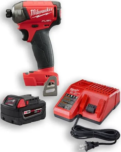 Milwaukee 2760-20 M18 FUEL 18V Surge Impact Driver w/ Battery and Charger (E16)