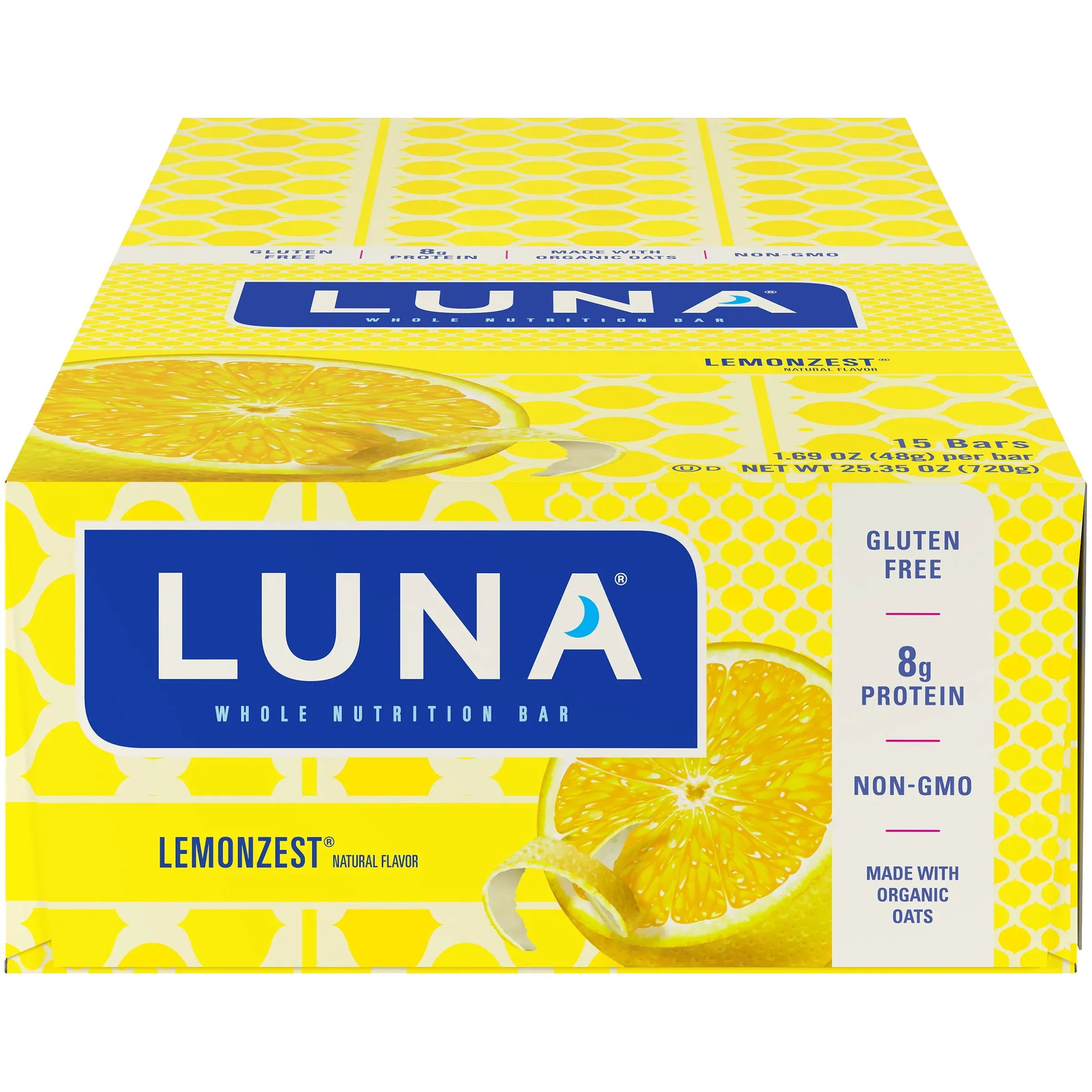 LUNA?? Lemonzest?? Whole Nutrition Bars 15-1.69 oz. Bars