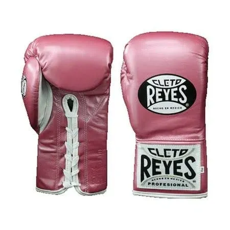 CLETO REYES Safetec Professional Competition Boxing Gloves for Men and Women, MMA, Kickboxing, Muay Thai, Lace Up