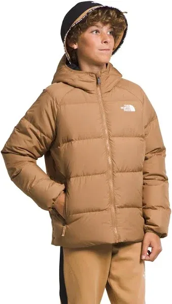 The North Face Boys Reversible Down Jacket in Beige