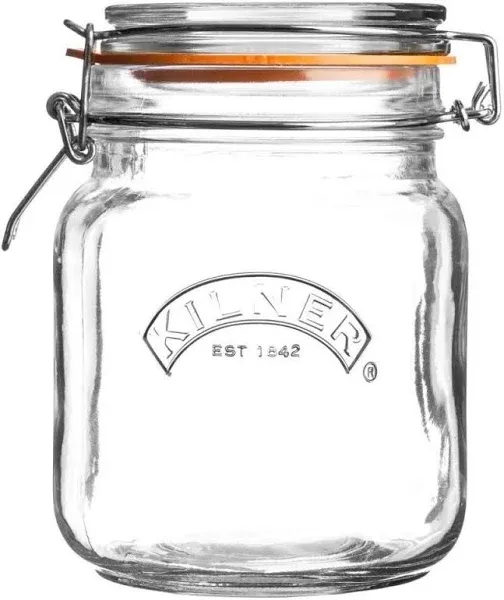 Kilner Clip Top Square Jar