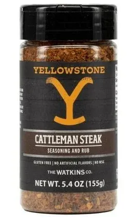 Yellowstone Cattleman Steak Seasoning and Rub, 5.4oz