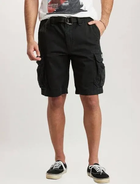 Unionbay Men's Survivor Belted Cargo Shorts