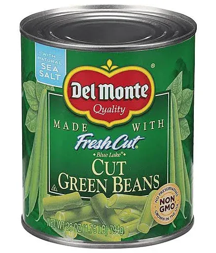 Del Monte Fresh Cut Blue Lake Cut Green Beans (28 oz)