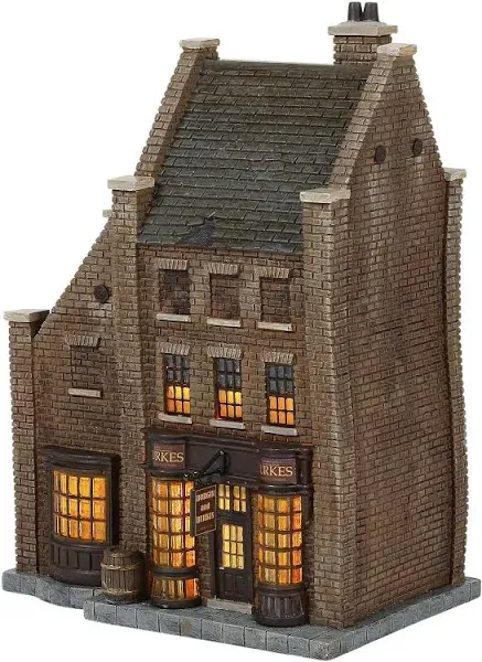 Department 56 Wizarding World of Harry Potter Village Borgin and Burkes Lighted Building