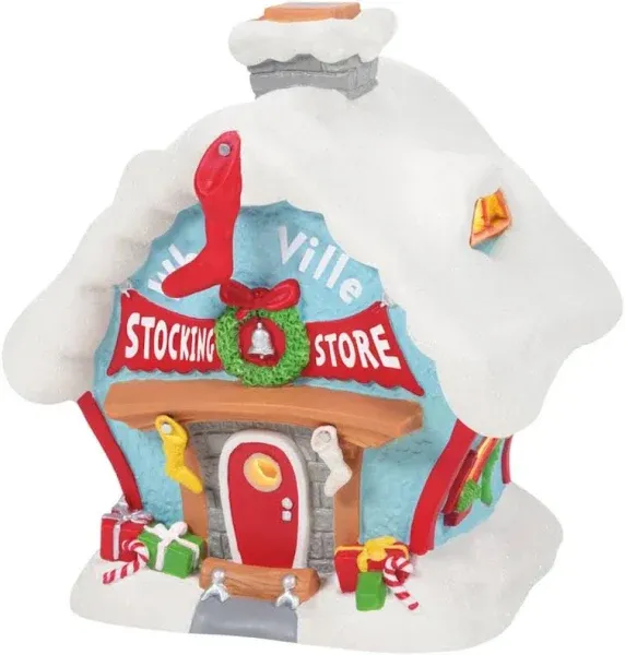 Department 56 Who-Ville Stocking Store 6007770 Dept New 2021