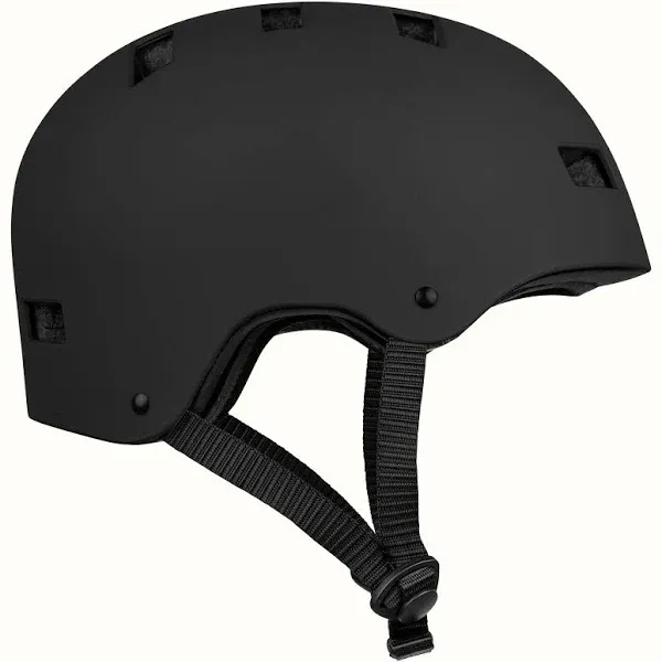 Retrospec Dakota Bike Helmet - Skateboard Large, Matte Black 