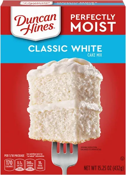 Duncan Hines Classic White Cake Mix