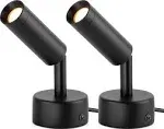 URTOM 2 Pack Indoor Spotlight LED Up Lights