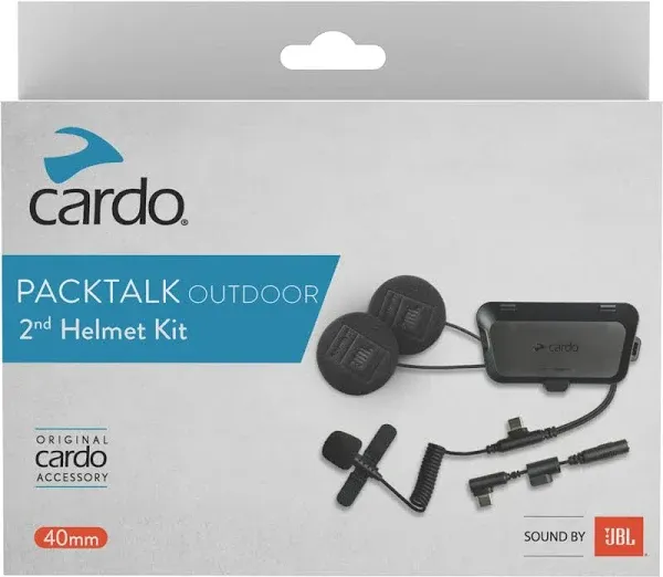 Cardo Packtalk Outdoor 2nd Helmet Kit