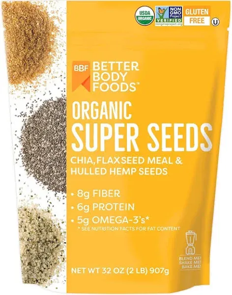 Betterbody Foods Superfood Organic Super Seeds