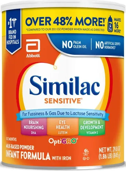 Similac Sensitive Infant Formula Powder