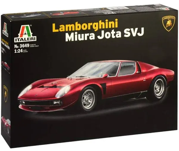 Italeri ITA3649 Lamborghini Miura Italy Model kit, Multicolored