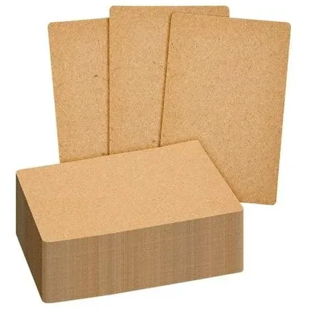 Juvale Blank 3x5 Kraft Paper Index Cards