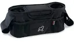 Britax Stroller Organizer with Insulated Cup Holders | Large Center Compartment with Magnetic Closure + 3 Outer Pockets + Folds with Stroller, No Removal Needed Black