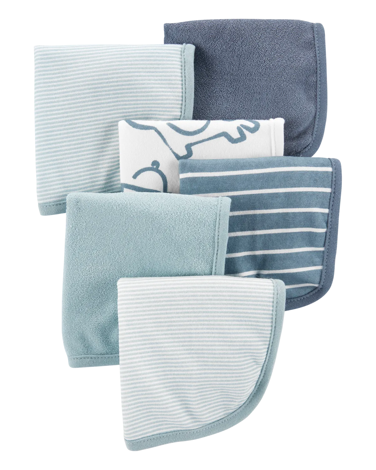 Baby 6-Pack Wash Cloths