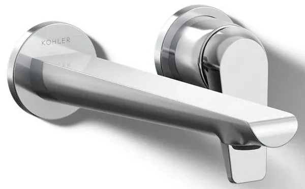 Kohler Avid Single-Handle Wall-Mount Bathroom Sink Faucet