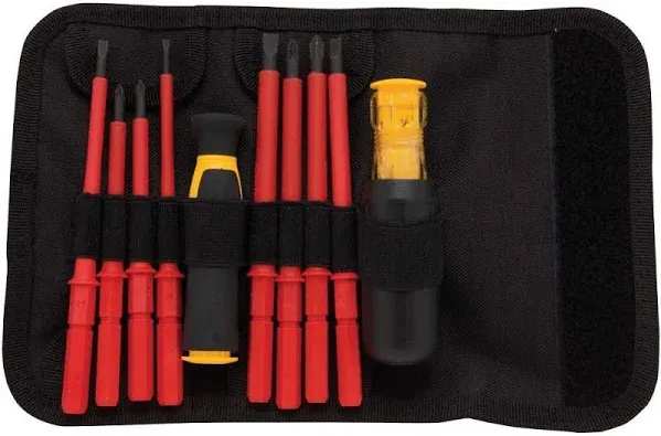 DEWALT Screwdriver Set, Insulated Set, Vinyl Grip, 10-Piece (DWHT66417)