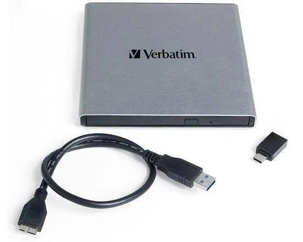 Verbatim External CD DVD Blu-ray Writer