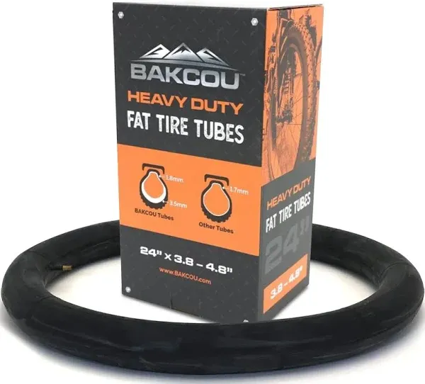 Bakcou Heavy Duty Fat Tire Tube