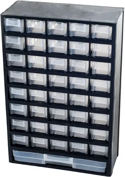 Stalwart 41 Compartment Hardware Storage Box