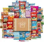 Snack Chest Care Package (40 Count) Variety Snacks Gift Box - College Students Military Work or Home - Over 3 Pounds of Chips Cookies & Candy!