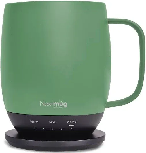 Nextmug - Temperature-Co<wbr/>ntrolled Self-Heating Coffee Mug Sage - 14 oz.