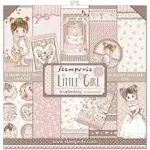 STAMPERIA INTERNATIONAL, KFT PAPER PAD 12X12 10PK LITTL GIRL, Multicoloured