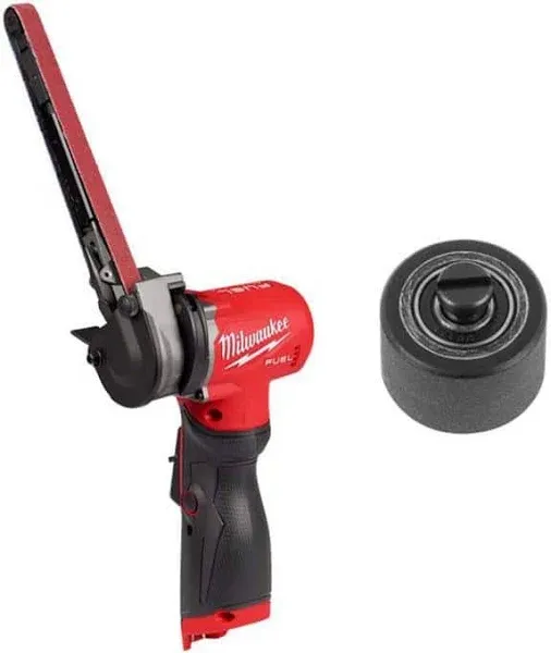 Milwaukee 2482-20-48-11-2425 M12 Fuel 12V Lithium-Ion Brushless Cordless 1/2 in. x 18 in. Bandfile with M12 High Output CP 2.5 Ah Battery Pack