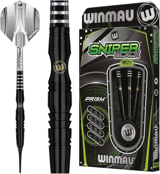 Winmau Sniper Black Steel Tip Darts