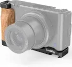 SmallRig L-Shape Wooden Grip with Cold Shoe for Sony ZV1 Digital Camera 2936