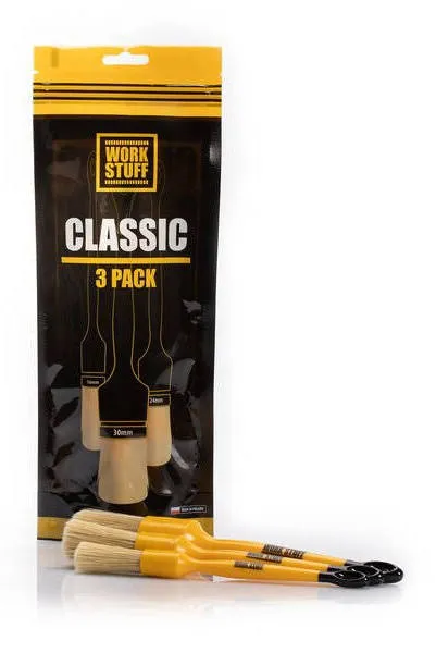 Work Stuff Detailing Brush Classic 3 Pack