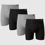 Hanes 7460Z6 Men's Tagless Boxer Brief with ComfortSoft Waistband 6-Pack - Assorted - M