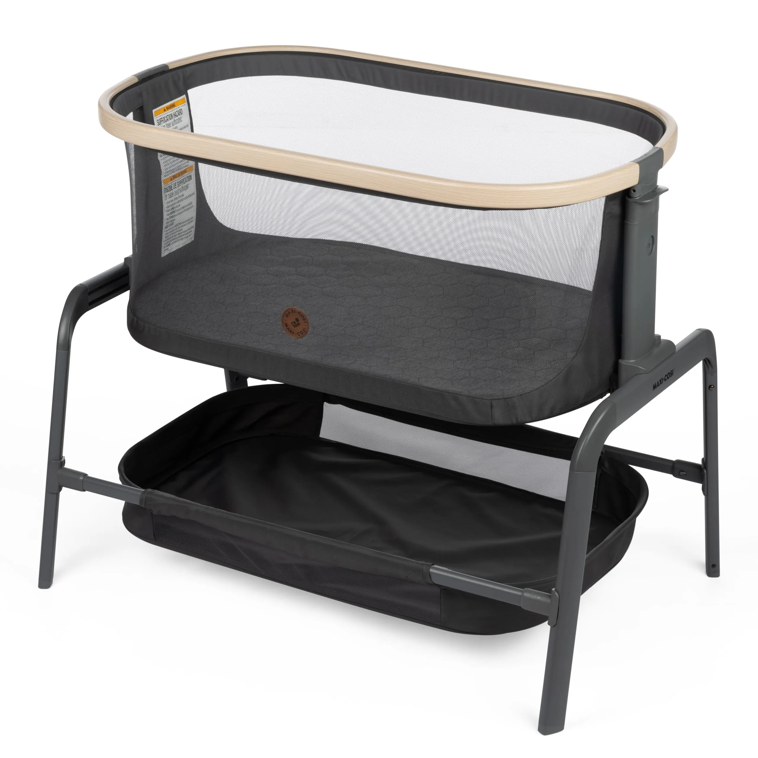 Maxi Cosi Iora Bedside Bassinet - Essential Graphite