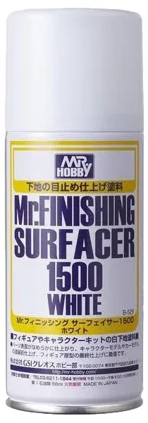 GSI Creos - B526 Mr. Finishing Surfacer 1500 Black, Mr. Hobby