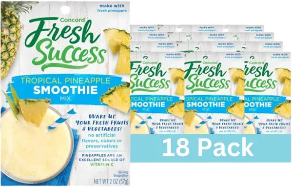 Concord Foods Tropical Pineapple Smoothie Mix