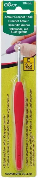 CLOVER AMOUR Crochet hooks, 2-15 mm, various sizes, bright colours