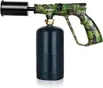 Sondiko Butane Torch with Fuel Gauge S907 - Refillable Soldering Torch Lighter