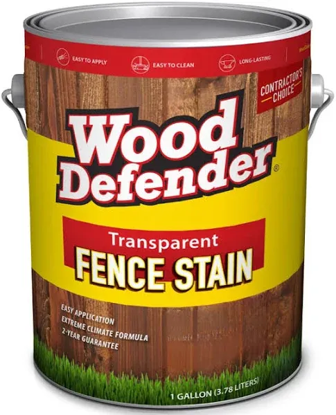 Wood Defender Transparent Fence Stain