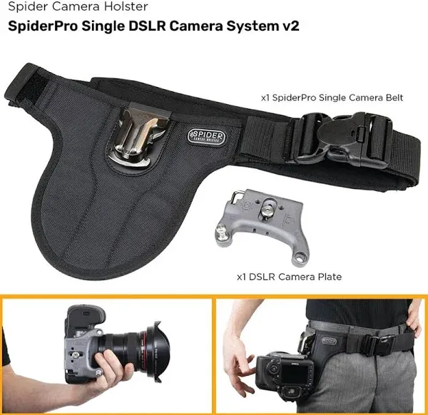 Spider Camera Holster SpiderPro DSLR Single Camera System v2