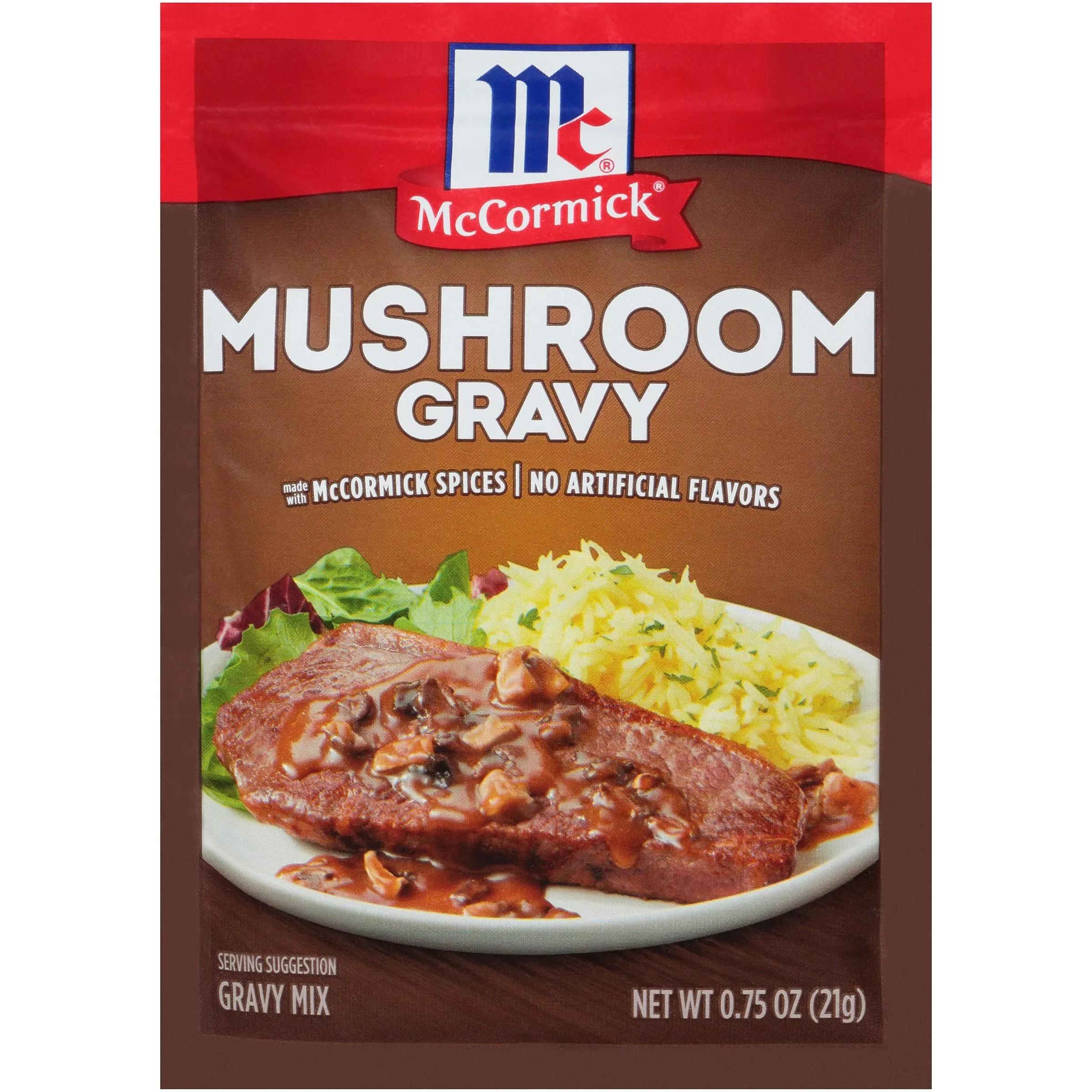 McCormick Mushroom Gravy Mix, 0.75 oz