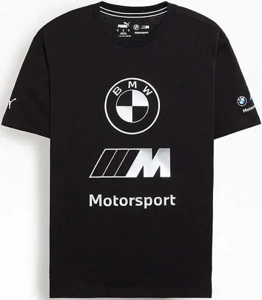 PUMA Shirt Mens XXL BMW Motor Sport Racing Team Car Auto Performance Adult 2XL