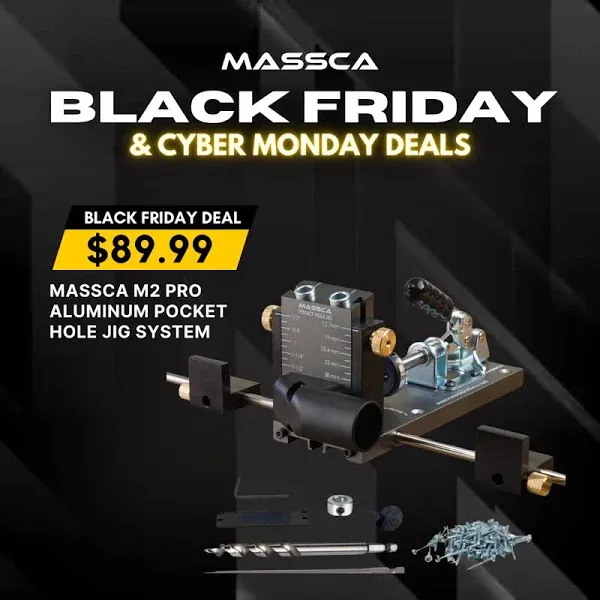 Massca M2 Pro Pocket Hole Jig System