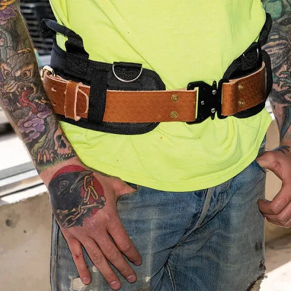 Klein Tools Quick Release Leather Belt