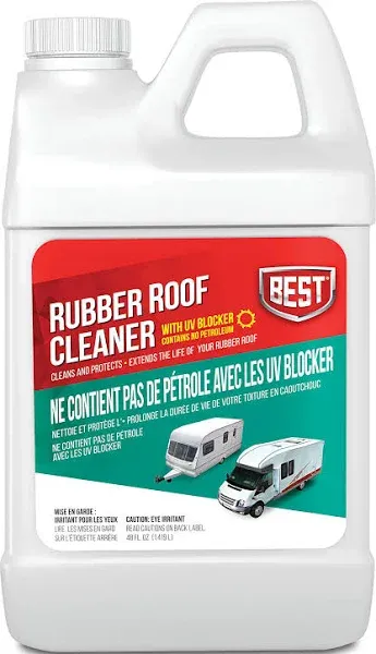 B.E.S.T. 55048 Rubber Roof Cleaner/Protectant - 48 oz (Packaging may vary)