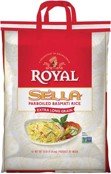 Royal Chef's Secret Parboiled Sella Extra Long Basmati Rice