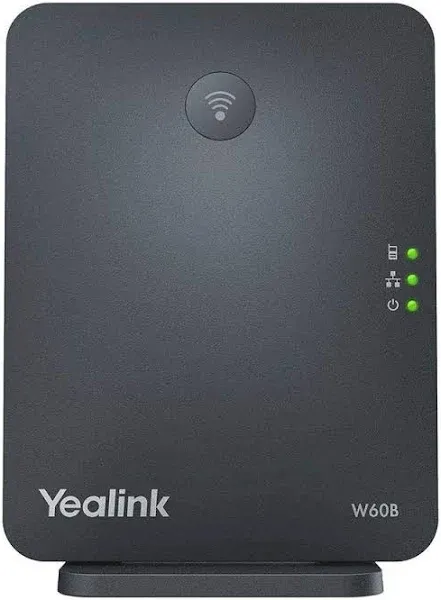 Yealink W60B 8 Line HD VoIP DECT IP Base Cordless Station