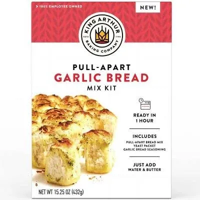 King Arthur Bread Garlic Mix Kit - 15.25 Oz